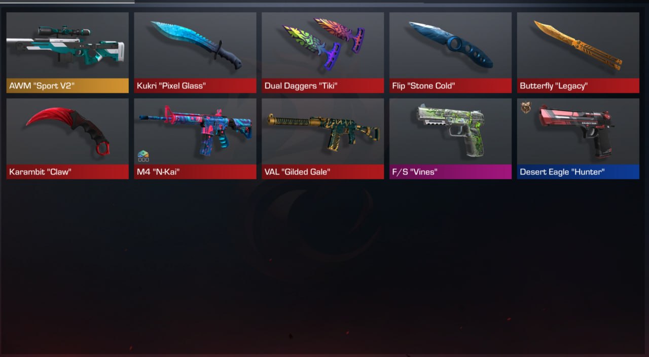 Скриншот аккаунта от Саши